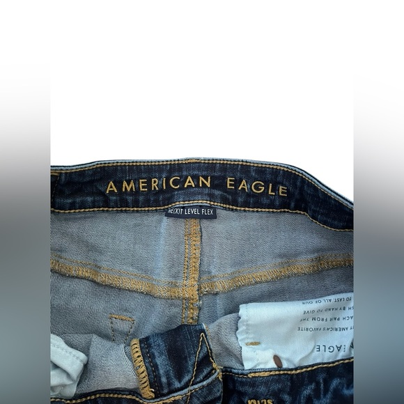 American Eagle Mens Next Level Flex Straight Jeans 32x32 - Picture 7 of 10